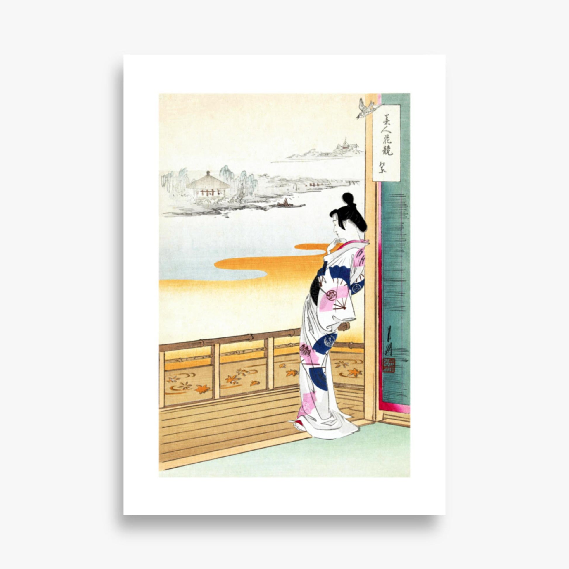 Ogata Gekko - The Call of the Cuckoo 70x100 cm Poster