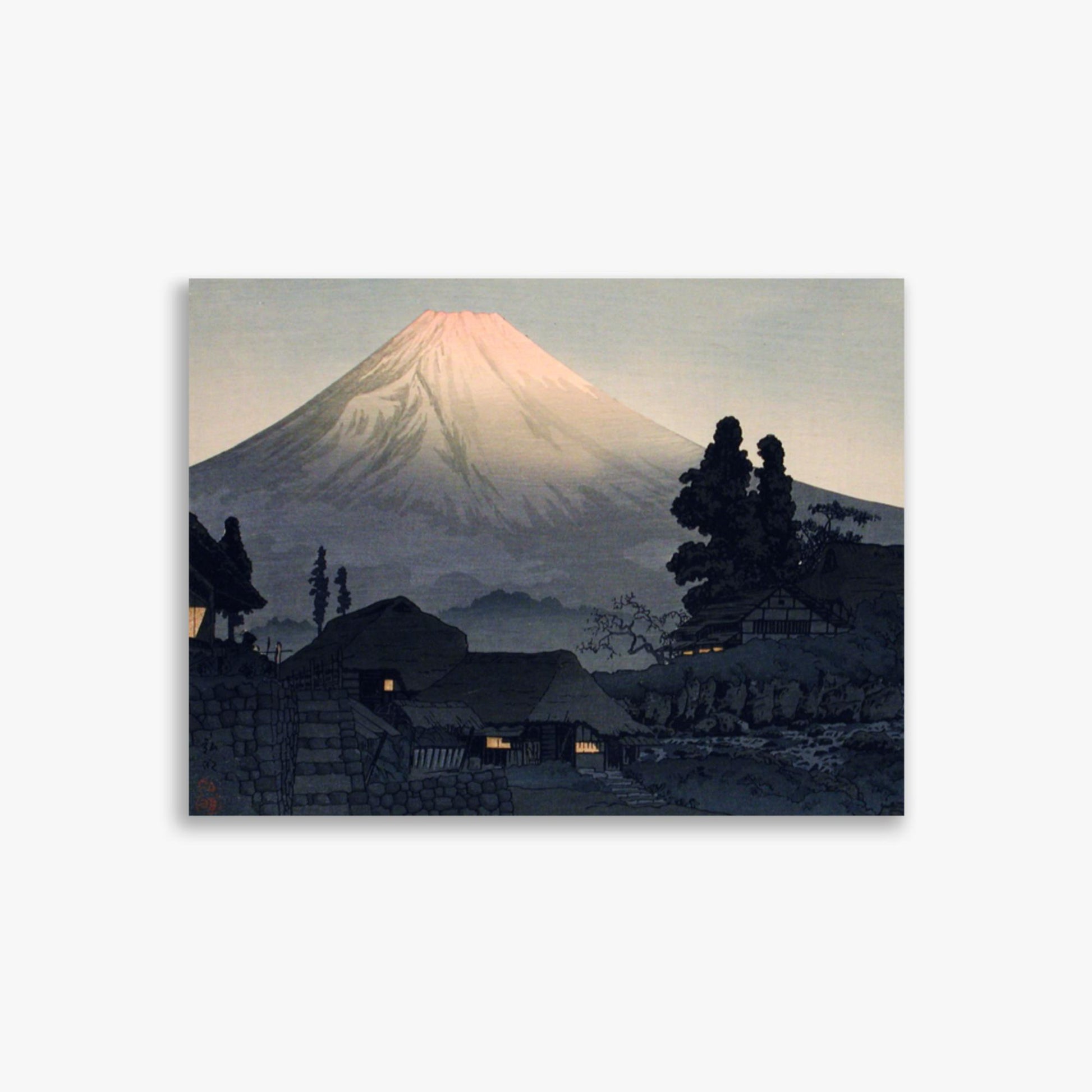 Takahashi Hiroaki (Shōtei) - Mount Fuji From Mizukubo 30x40 cm Poster