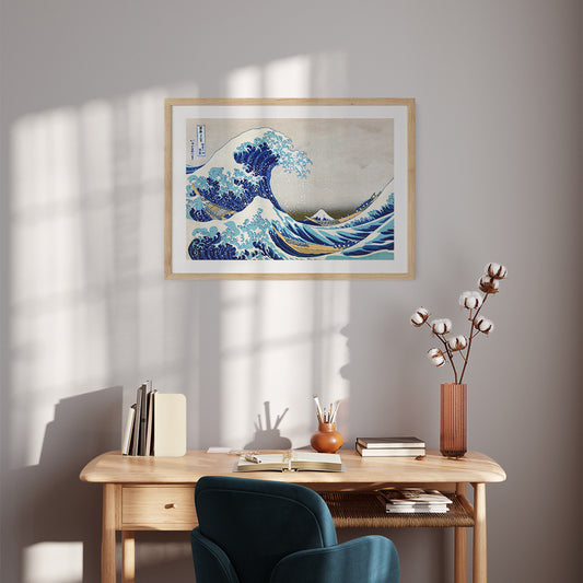 Interior Design Concept: The Great Wave off Kanagawa (Katsushika Hokusai)