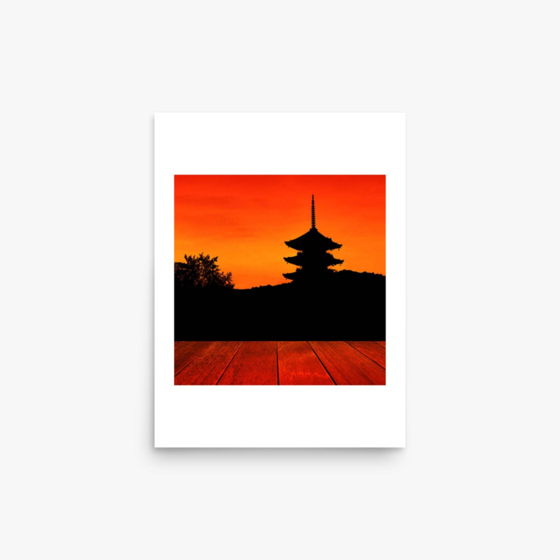 Sunset 12x16 in Poster